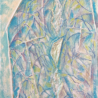 Картина. «Посвящение М. Булгакову». 1960-е годы. Волк В.А.