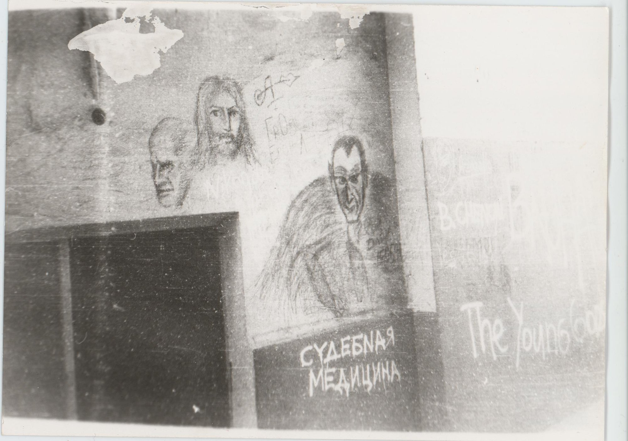 Фотография. Подъезд № 6 дома № 10 на Большой Садовой улице. 1991-1999 гг.