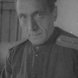 Фотография. Стонов Дмитрий Миронович в военной форме. 1943 г.