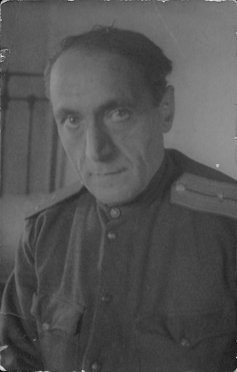 Фотография. Стонов Дмитрий Миронович в военной форме. 1943 г.