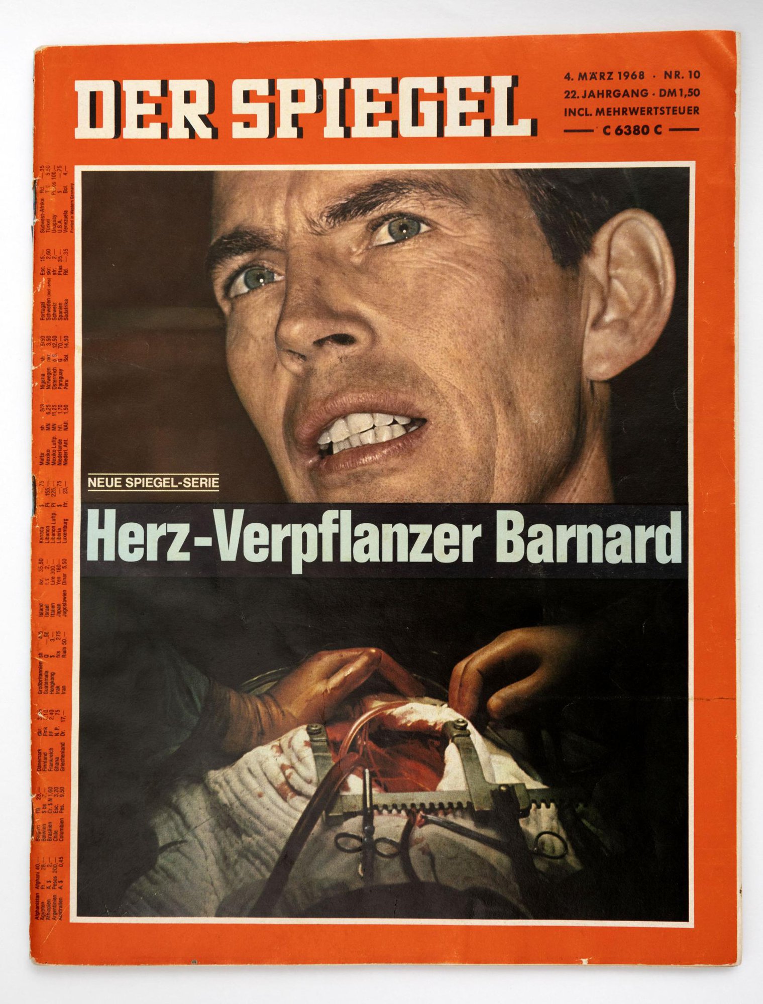 Журнал. «Der Spiegel», № 10. 4 марта 1968 г.