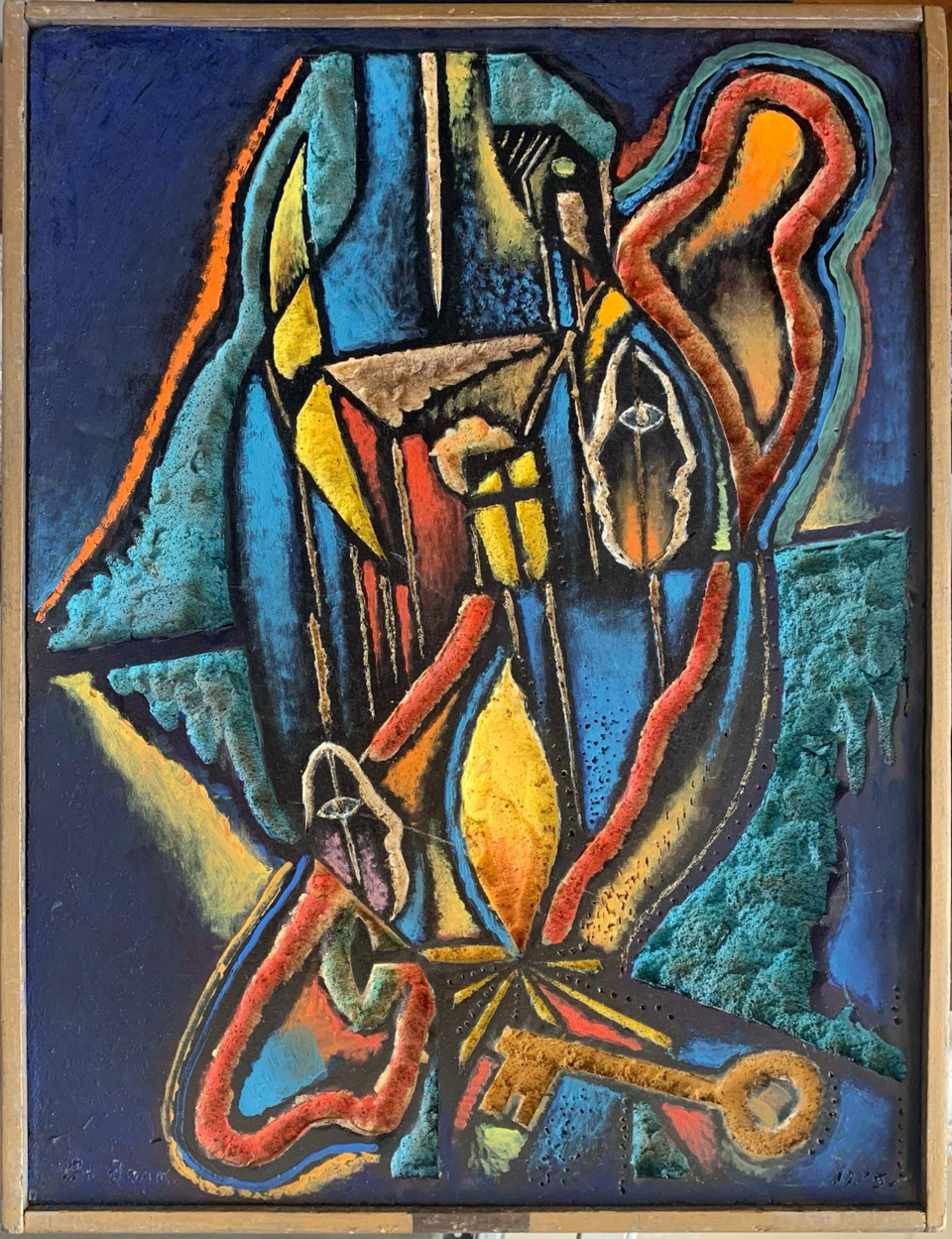 Картина. «Памяти М. Булгакова». 1975 г. Волк В.А.