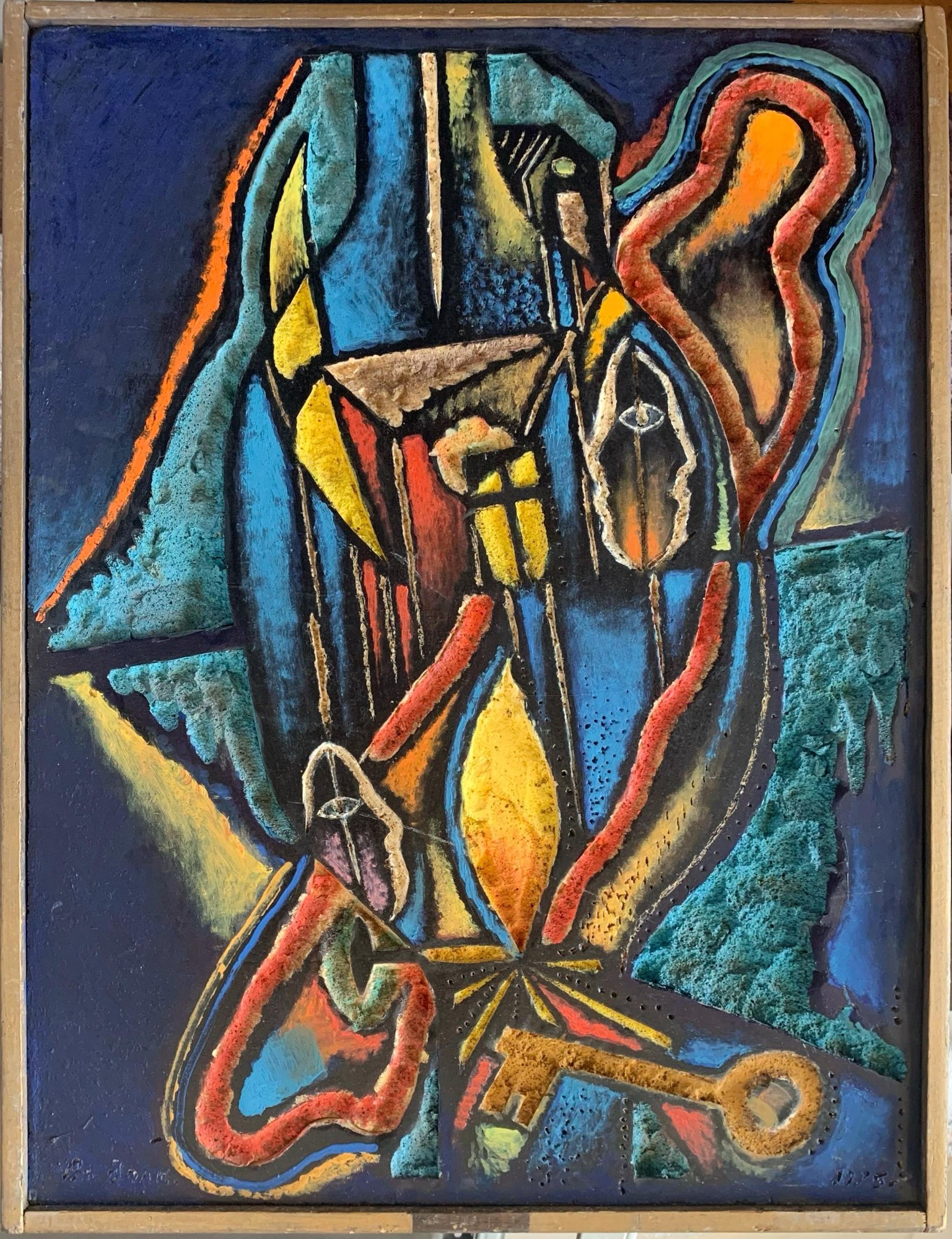 Картина. «Памяти М. Булгакова». 1975 г. Волк В.А.