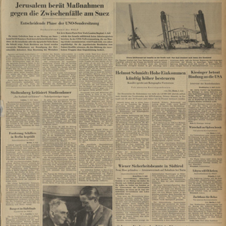 Газета. «Die Welt». № 152. 4 июля 1967 г.