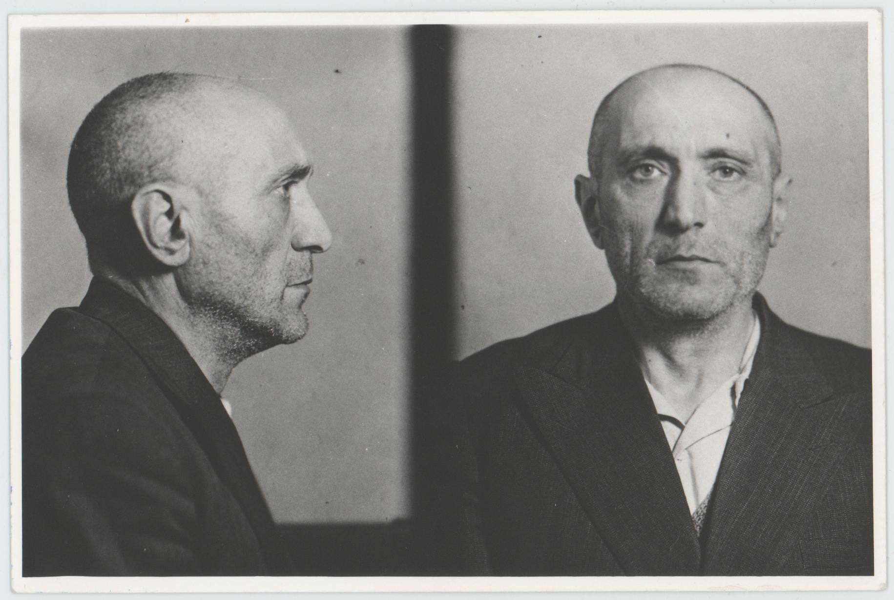 Фотокопия. Стонов Дмитрий Миронович. Пересъемка с фотографии из следственного дела, 1949 г. 2000-е годы.