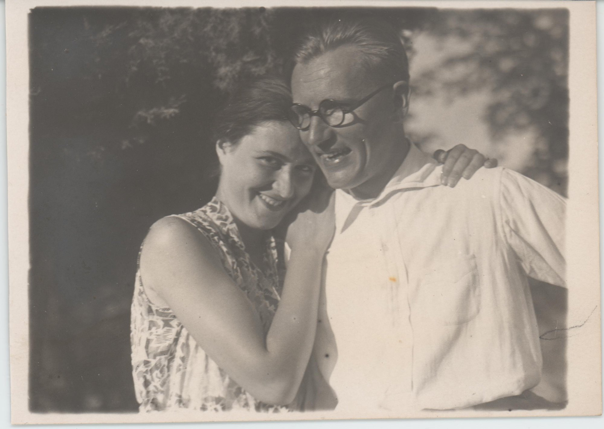 Фотография. Ермолинские Сергей Александрович и Марика Артемьевна. [1930-е гг.]