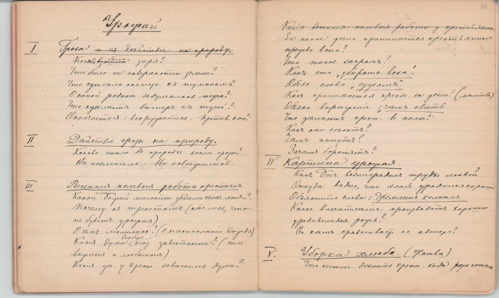 Рукопись чёрными чернилами, с правкой красными чернилами (45 лл.) в тетради в линейку, в чёрном коленкоровом переплёте. Авторская пагинация листов.