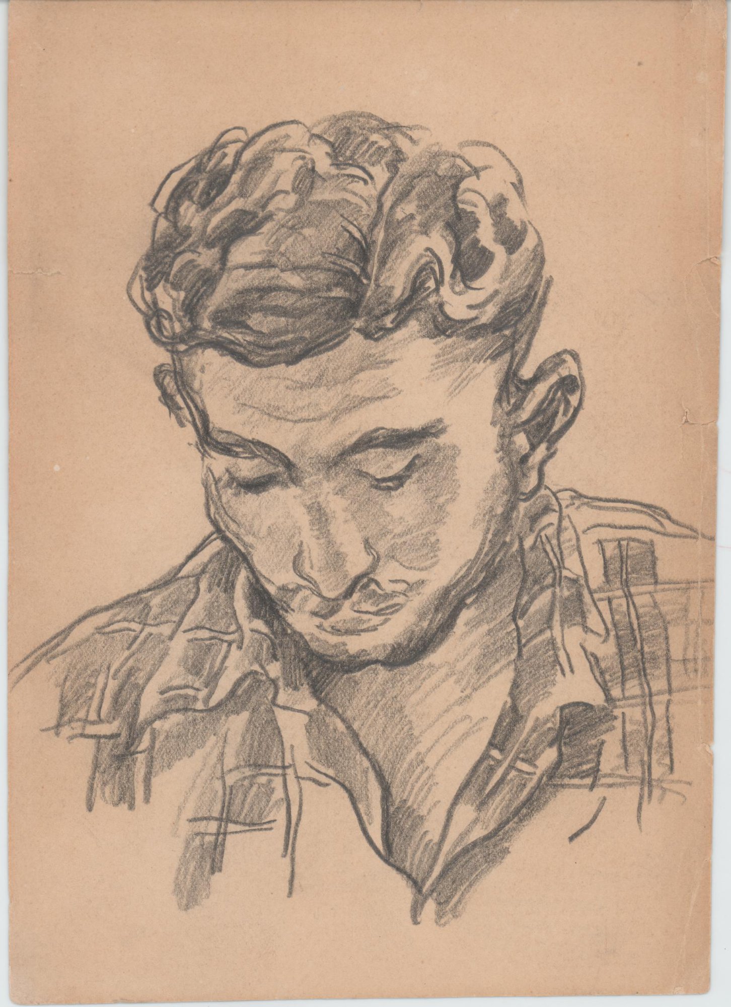 Набросок [В.И. Переяславец]. 1930-е годы. Кончаловский П.П.