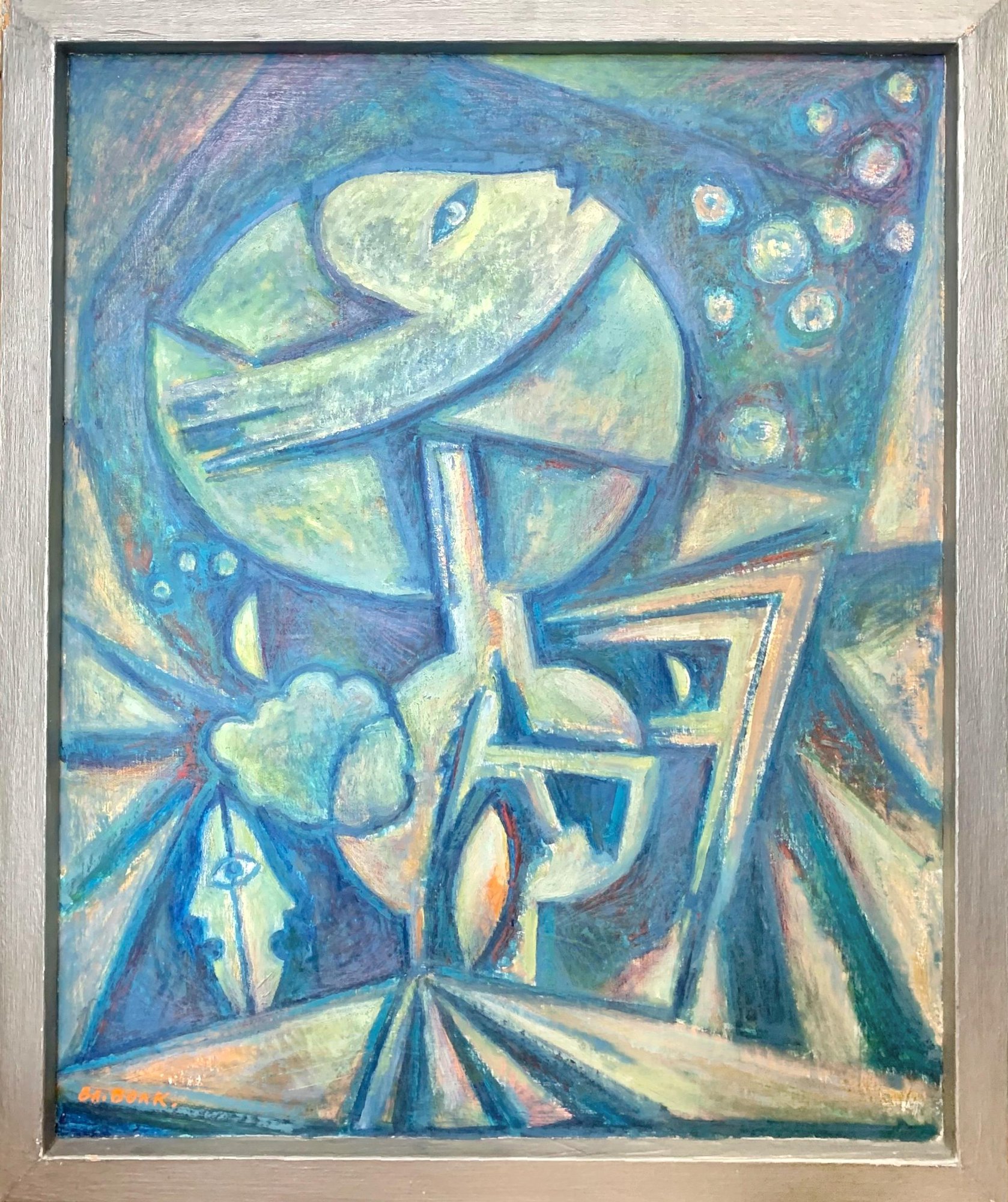 Картина. «Вечер». 1970-е годы. Волк В.А.