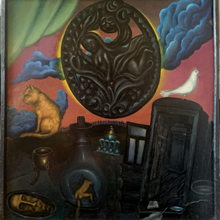 Картина. «М.А. Булгакову». 1967 г. Волк В.А.