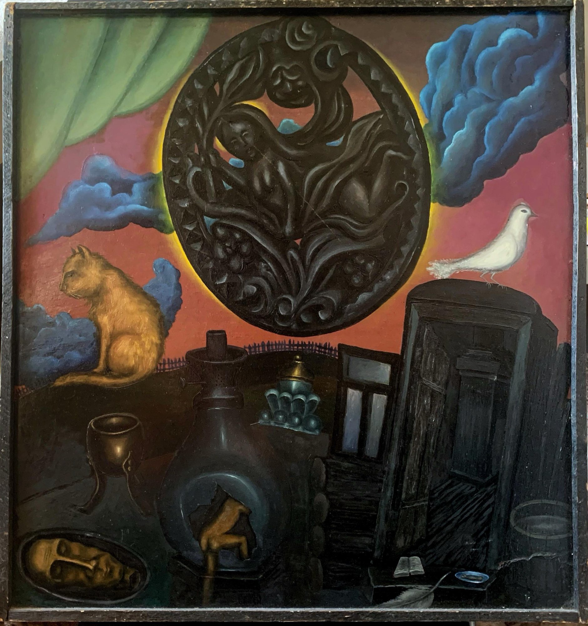 Картина. «М.А. Булгакову». 1967 г. Волк В.А.