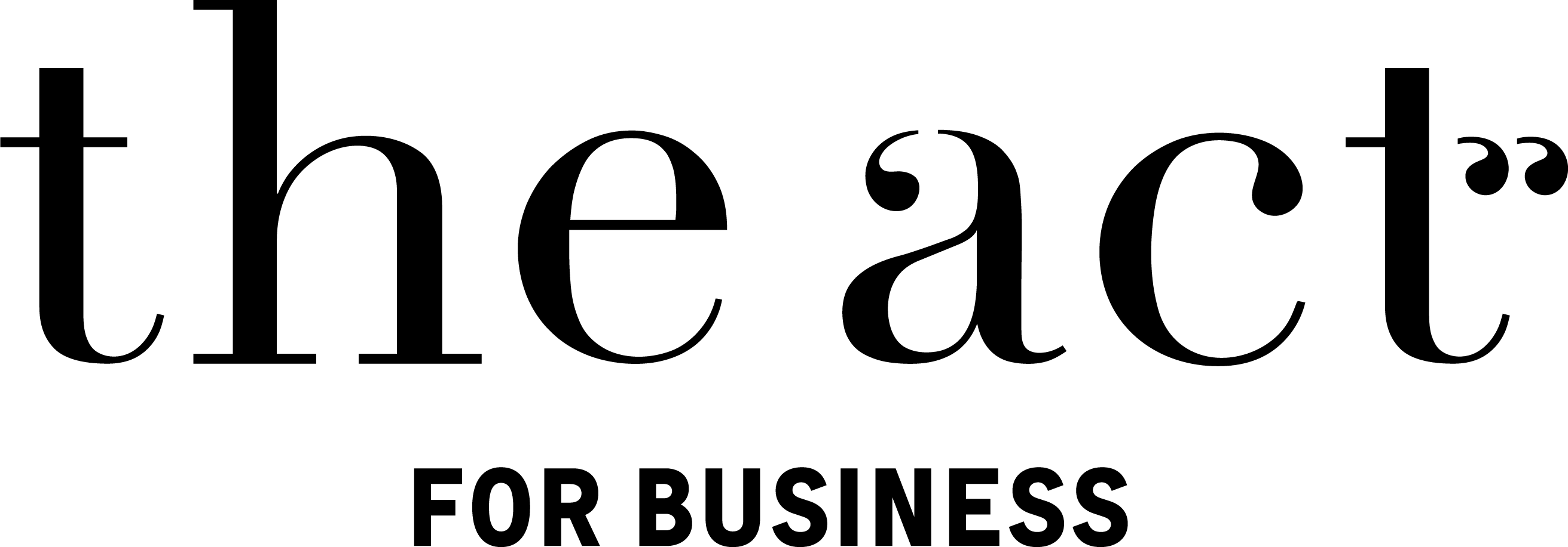 The Act for business