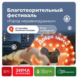 Благотворительная ярмарка, шоу на катке и новогодние сувениры: в столице пройдет зимний фестиваль «Город неравнодушных»